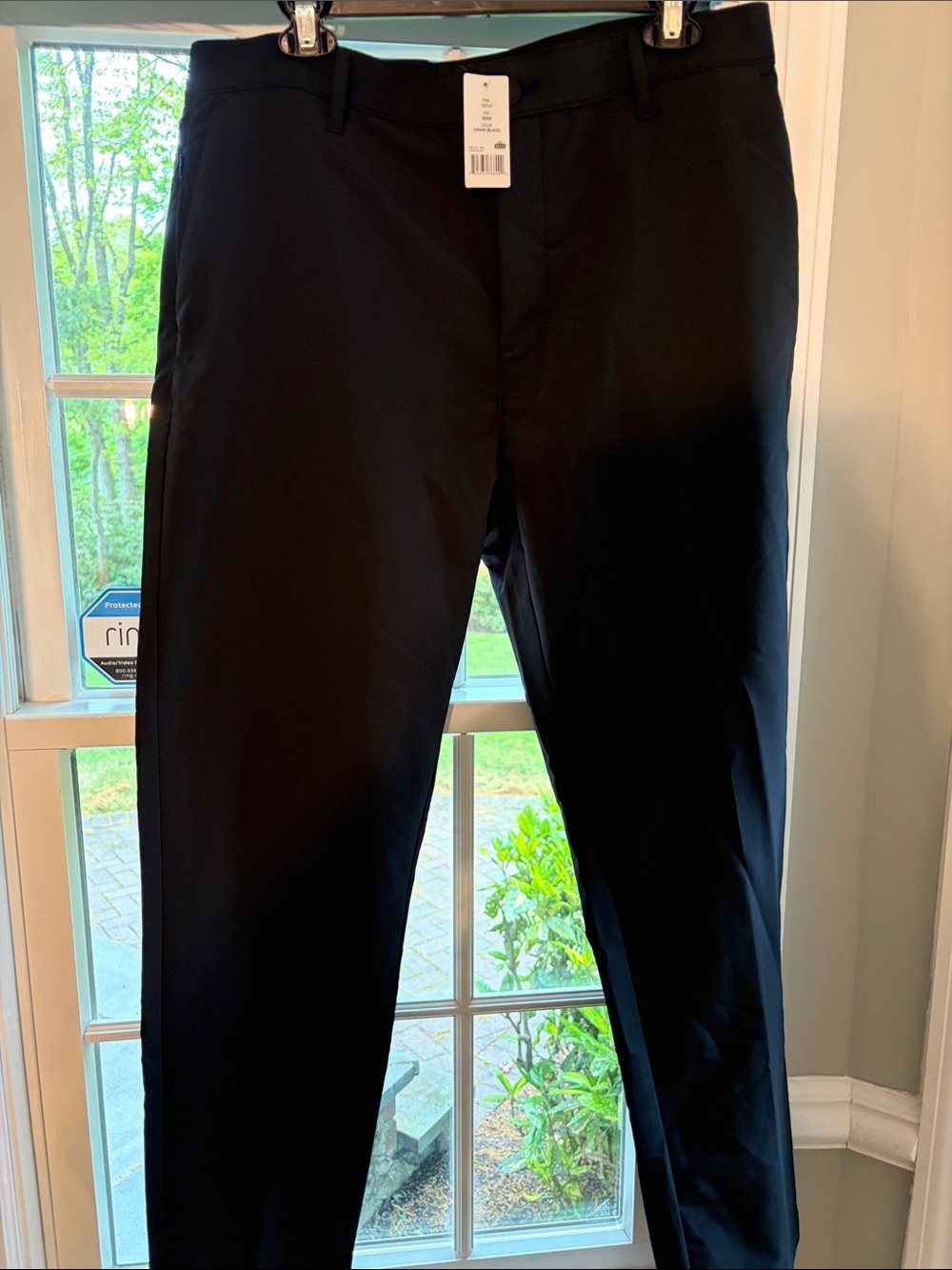 Banana Republic Black Men's athletic dress Pants - Modern Straight